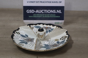 Afbeelding van Serveerschaal met 3 vakken van Flora Gouda Holland