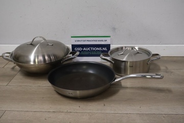 Afbeelding van Fissler kookpan, koekenpan en wokpan