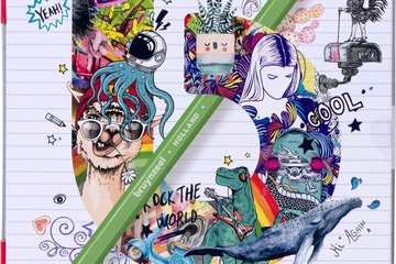 Afbeelding van Bruynzeel Kleurpotloden blik | 12 kleuren