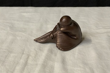 Afbeelding van Brons Huilend Meisje