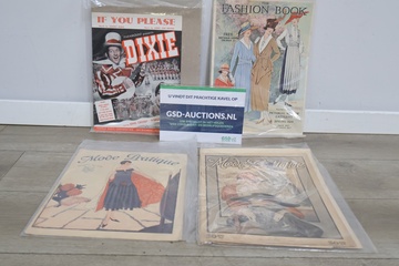 Afbeelding van Mix van 4 Vintage Tijdschriften