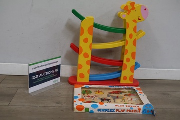Afbeelding van Kinderknikkerbaan met Inlegpuzzel''