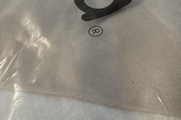 Afbeelding van Dekbedovertrek 240X220 Wit en Beige 100% katoen