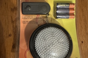 Afbeelding van Pushing Lamp 5 LED met afstandsbediening    Handige druklamp