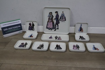 Afbeelding van Gebak en cake set van Villeroy & Boch 11 stuks