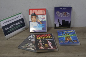 Afbeelding van DVD's van cabaretier Jörgen Raymann 5 stuks'