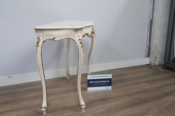 Afbeelding van Wit Brocante Wandtafel