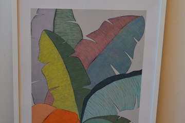 Afbeelding van Artprint v Ana Martinez Gòmez: Kleurige bladeren 2