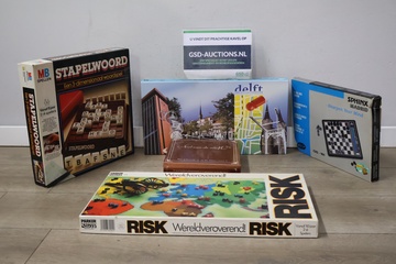 Afbeelding van Mix van klassieke bordspellen 5 stuks