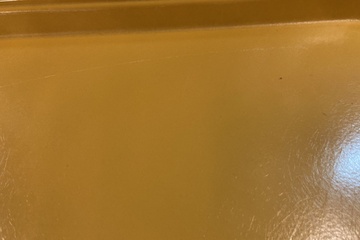 Afbeelding van 6 x Dienblad Geel