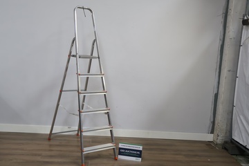 Afbeelding van Aluminium huisladder met 5 treden