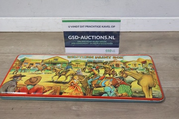 Afbeelding van Vintage western paint box