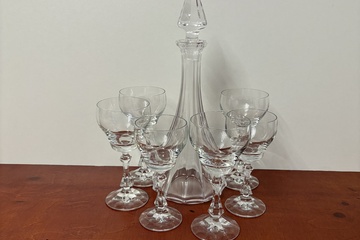 Afbeelding van Schott Zwiesel kristallen wijnglazen "Lido" met een karaf