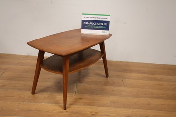Afbeelding van Vintage Teakhouten Koffietafel - Jaren '60