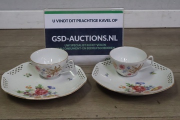 Afbeelding van Porseleinen Kop en Schotels