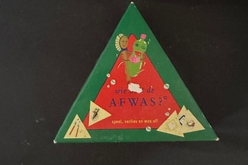 Afbeelding van Wie Doet de Afwas? – Driehoekspel – Vintage – Ongecontroleer