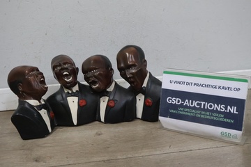 Afbeelding van Vintage 4-Mans Gospel Sculptuur