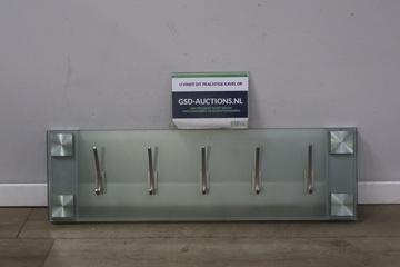 Afbeelding van Glazen Wandkapstok