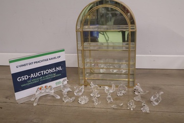 Afbeelding van Swarovski in Spiegeldisplay Kastje