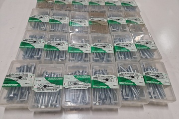 Afbeelding van 24 doos houtdraadbouten verzinkt 