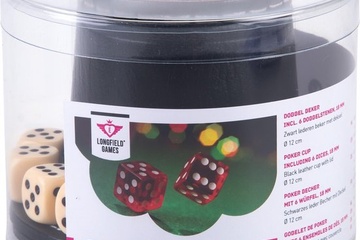 Afbeelding van Pokerbeker met deksel