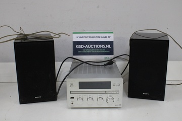 Afbeelding van Sony CD-Speler met 2 Speakers