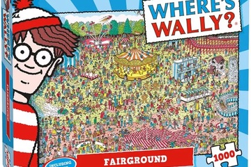 Afbeelding van Puzzel Where's Wally Fairground 1000 stukjes