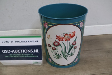 Afbeelding van Metalen prullenbak