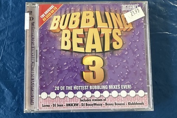 Afbeelding van Bubbling Beats 3, een 2CD-compilatie met 20 van de heetste b