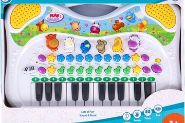Afbeelding van Basic Piano met dierengeluiden - Muzikaal speelgoed