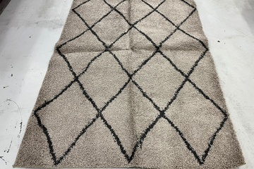 Afbeelding van Vidaxl vloerkleed 160x230 vivia shaggy beige 