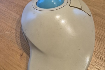 Afbeelding van Retro muis logitech 2knoppen