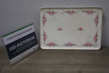 Afbeelding van Vintage porseleinen serveerschaal van Max Roesler'