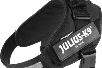 Afbeelding van Julius-K9 IDC Powertuig - Hondentuig - XL - Maat 2 - Zwart