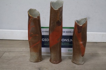 Afbeelding van Set van 3 Keramische Vazen