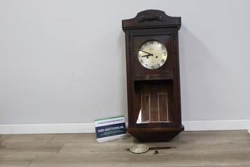 Afbeelding van Antiek Regulatorwandklok van Mauthe