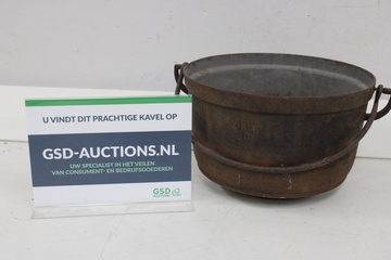 Afbeelding van Antieke Metalen Ketel