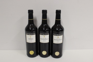 Afbeelding van Domecq dry fino sherry 3 stuks