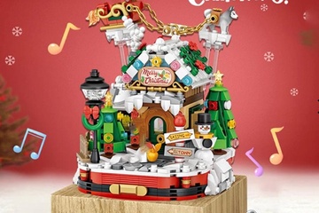 Afbeelding van LOZ Muziekdoos. Bouwpakket 979 onderdelen