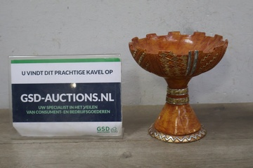 Afbeelding van Uniek Antiek Versierde Vaas