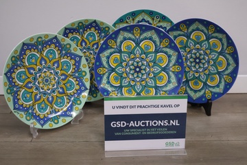 Afbeelding van Azur ceramics borden 6 stuks