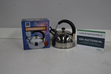 Afbeelding van CS Solingen Fluitketel van Chroom-Nikkel Edelstaal