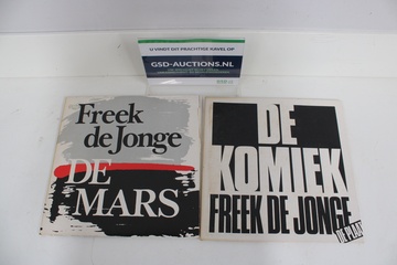 Afbeelding van 2 LP's van Freek de Jonge