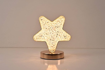 Afbeelding van Tafellamp Ster - Nachtlampje LED met Dimmer