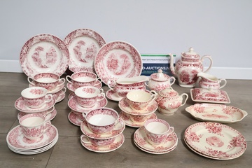 Afbeelding van Groot Vintage Theeservies set van Royal Sphinx