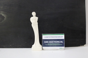 Afbeelding van Wit Decoratief Beeld van een Vrouw''