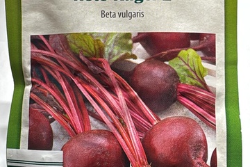 Afbeelding van 3 zakjes zaadjes voor rode bieten tht 31-12-2025 (rote Ruben