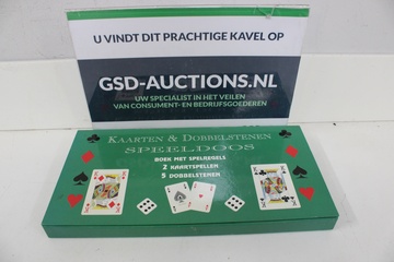 Afbeelding van Kaarten & Dobbelstenen Speeldoos