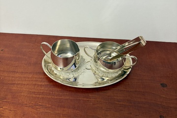 Afbeelding van Verzilveren set