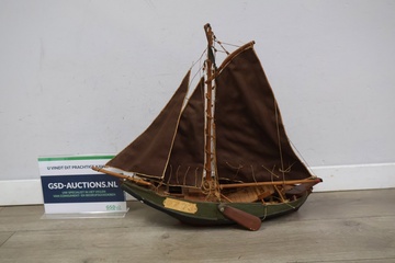 Afbeelding van Vintage Model Zuiderzeebotter